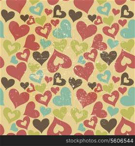 valentine seamless hearts pattern