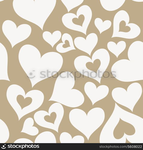 valentine seamless hearts pattern