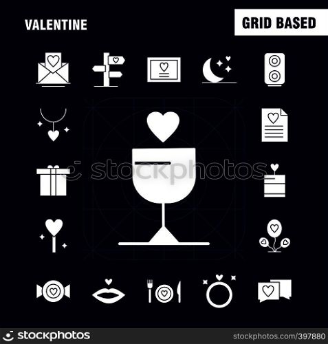 Valentine Solid Glyph Icon Pack For Designers And Developers. Icons Of File, Love, Romance, Valentine, Image, Love, Romance, Valentine, Vector