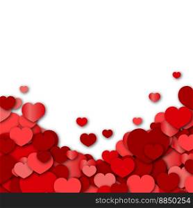 Valentines day background vector image