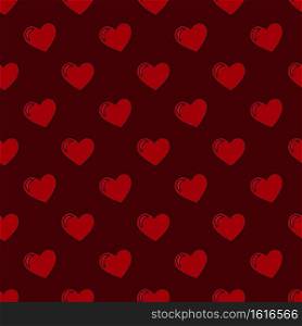 Valentines day background with red hearts. Valentines day background with red hearts.