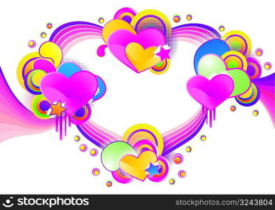 Valentines Day design, Vector illustration