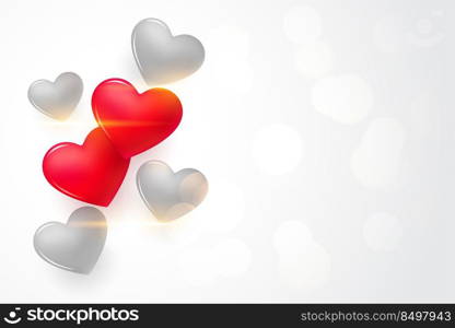 valentines day greeting celebration background design