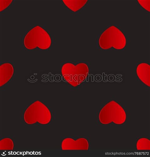 Valentines Day Heart Seamless Pattern Background. Vector Illustration. EPS10. Valentines Day Heart Seamless Pattern Background. Vector Illustration