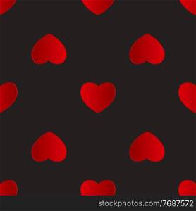 Valentines Day Heart Seamless Pattern Background. Vector Illustration. EPS10. Valentines Day Heart Seamless Pattern Background. Vector Illustration