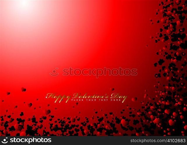 Valentines day lovers background with room to add your own text