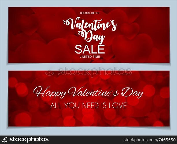 Valentines Day Sale, Discont Card. Vector Illustration EPS10. Valentines Day Sale, Discont Card. Vector Illustration