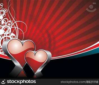 Valentines day vector image