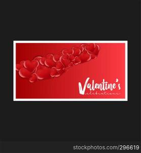 Valentines Day Vector Sale Banner Template