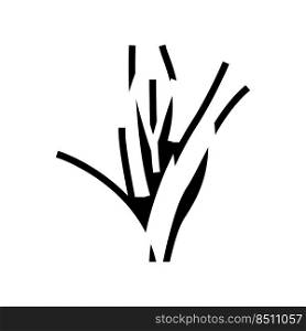 vallisneria spiralis glyph icon vector. vallisneria spiralis sign. isolated symbol illustration. vallisneria spiralis glyph icon vector illustration