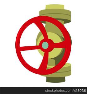 Valve icon. Cartoon illustration of valve vector icon for web. Valve icon, cartoon style