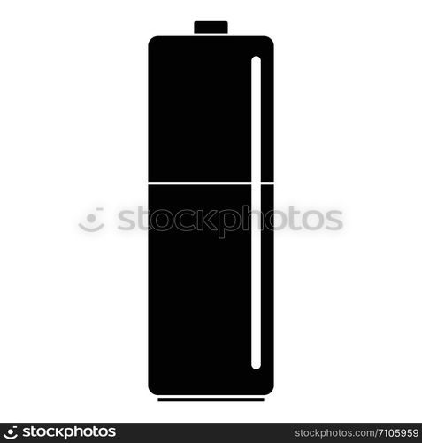 Vape box battery icon. Simple illustration of vape box battery vector icon for web design isolated on white background. Vape box battery icon, simple style