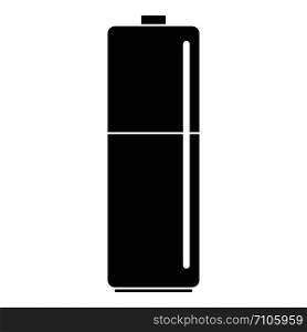 Vape box battery icon. Simple illustration of vape box battery vector icon for web design isolated on white background. Vape box battery icon, simple style