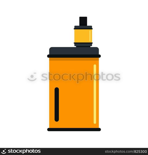 Vape mod icon. Flat illustration of vape mod vector icon for web design. Vape mod icon, flat style