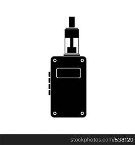 Vaping device icon in simple style on a white background. Vaping device icon, simple style