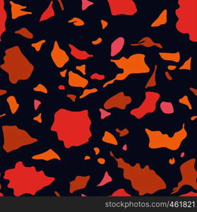 Variety Terrazzo colorful vintage pattern design in trendy colors.