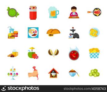 Various dish icon set. Can be used for topics like refreshment, dinner, lunch, menu