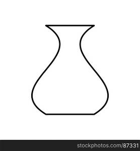 Vase icon .