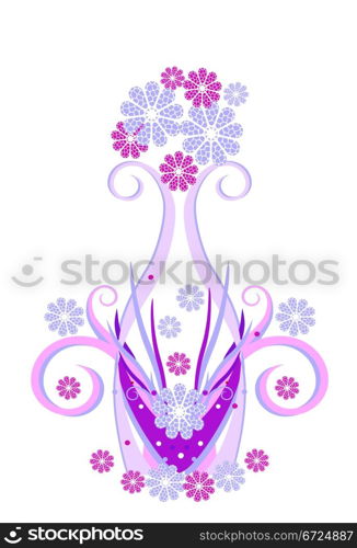 vase with flowers