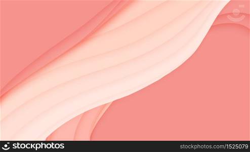 Vector 3D abstract background with paper cut shape. Colorful pink carving art. Paper craft Antelope canyon landscape with gradient colors. Minimalistic design for business presentations, flyers. Vector 3D abstract background with paper cut shape. Colorful pink carving art. Paper craft Antelope canyon landscape with gradient colors. Minimalistic design for business presentations, flyers.