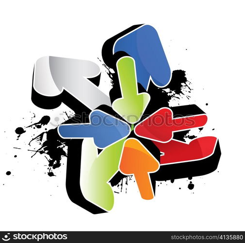 vector 3d arrows