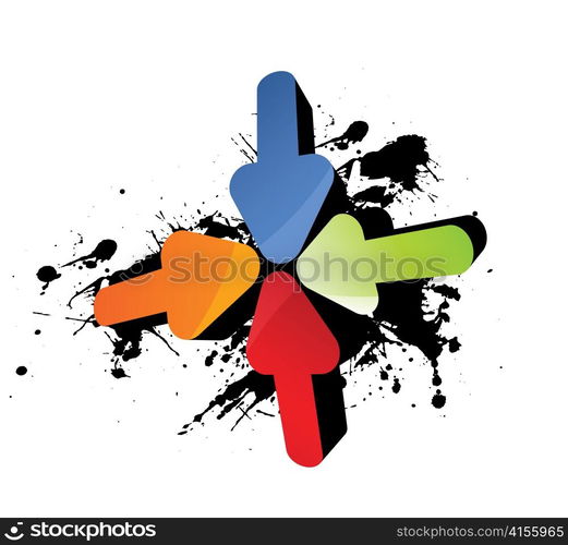 vector 3d arrows