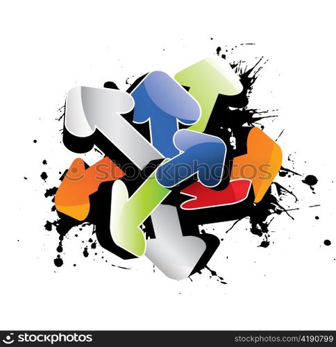 vector 3d arrows