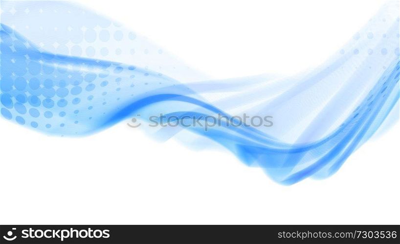 Vector 3d effect waves, EPS10 with transparency. Abstract composition, curve lines with copy space. Place for text. Halftone background for presentation. Digitally wallpaper. Vector without gradient. abstract background, vector