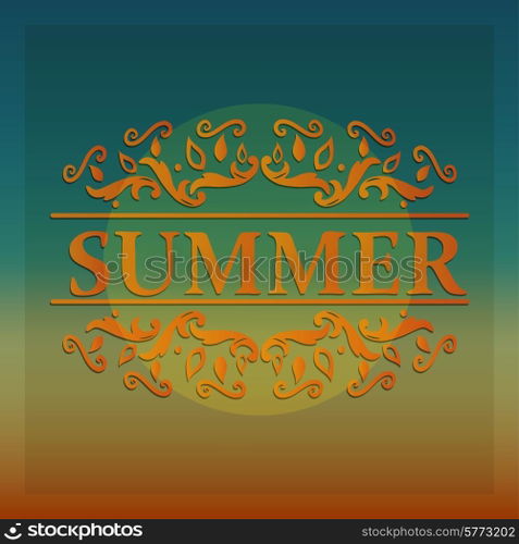 Vector abstract background