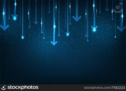 Vector abstract background for digital data access.