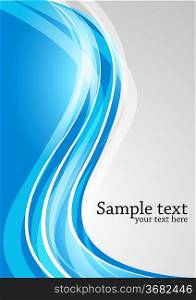 ""Vector abstract background in blue color; clip-art""