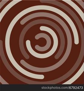 vector abstract background of chocolate swirl
