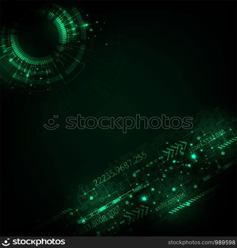 Vector abstract background technology concept.
