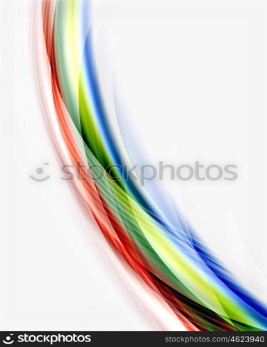 Vector abstract background. Vector abstract background template - wave