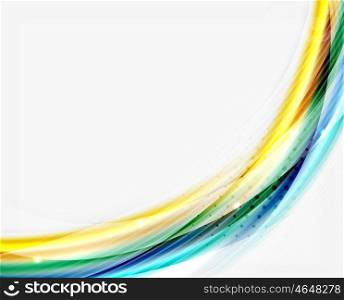 Vector abstract background. Vector abstract background template - wave