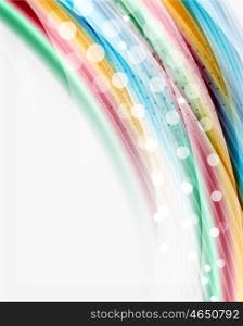 Vector abstract background. Vector abstract background template - wave