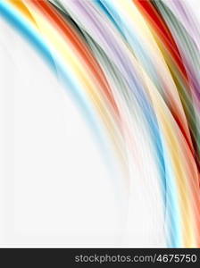 Vector abstract background. Vector abstract background template - wave