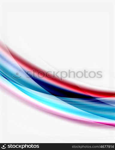 Vector abstract background. Vector abstract background template - wave