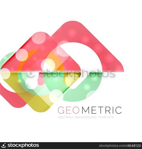 Vector abstract background. Vector abstract background with light effects