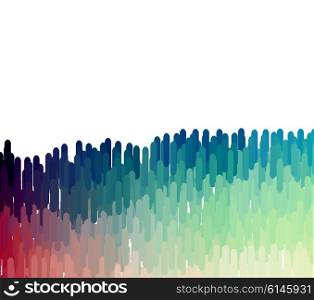 Vector abstract background . Vector illustration of retro colored abstract background.