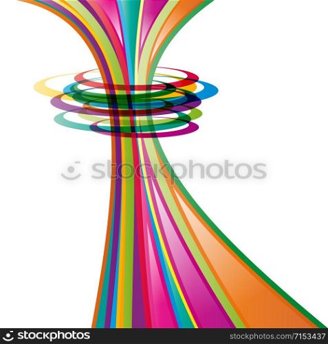 Vector Abstract background, with circles