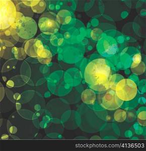 vector abstract background with circles and splash