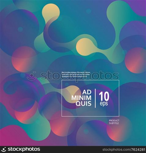 Vector abstract background with connect circles and circles shadows.. Vector abstract background with connect circles and circles shadows
