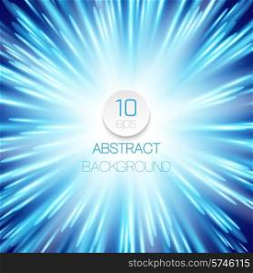 Vector abstract background with glowing rays. EPS 10. Vector background with glowing rays
