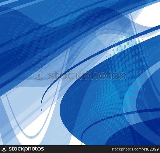 vector abstract background with halftone