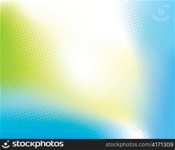 vector abstract background with halftone