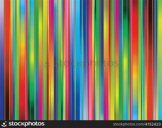 vector abstract background with rainbow lines