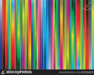vector abstract background with rainbow lines