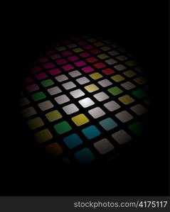 vector abstract background with rectangles