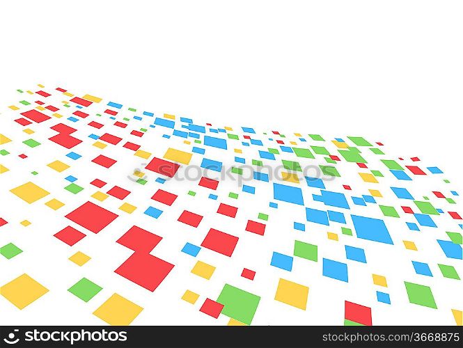 ""Vector abstract background with square; clip-art""